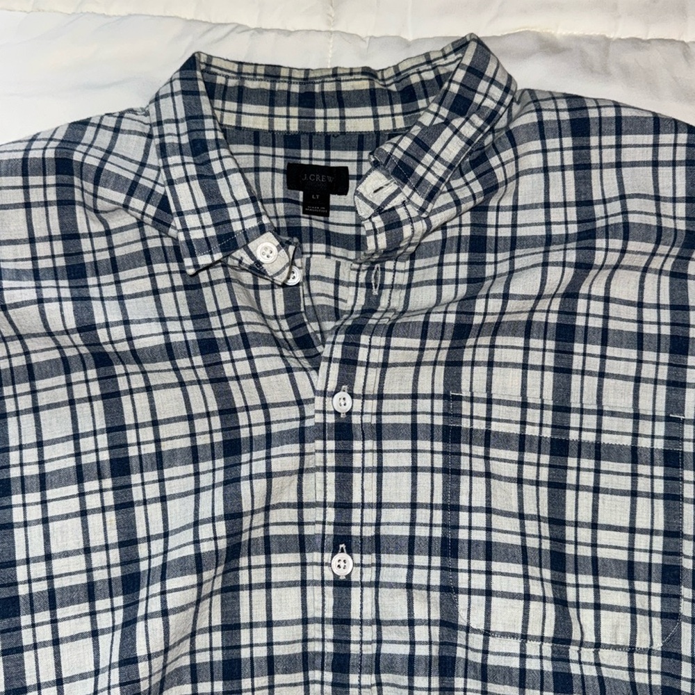 J Crew Large Tall Button Up.